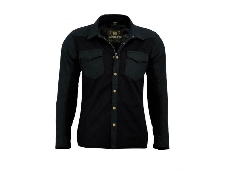 Camicia a rete Bores Driver Shirt (nero)