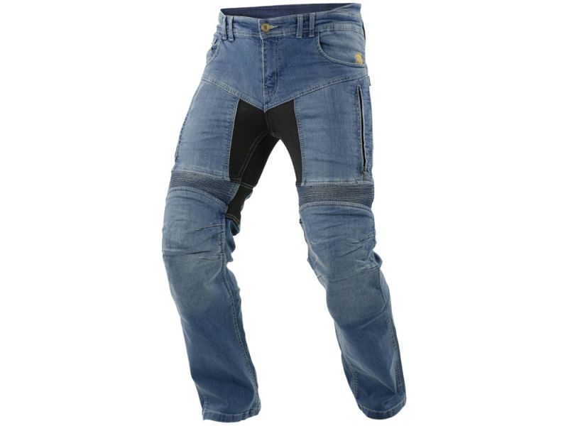 Jeans da moto Trilobite Parado Slim incl. set di protezioni (blu)
