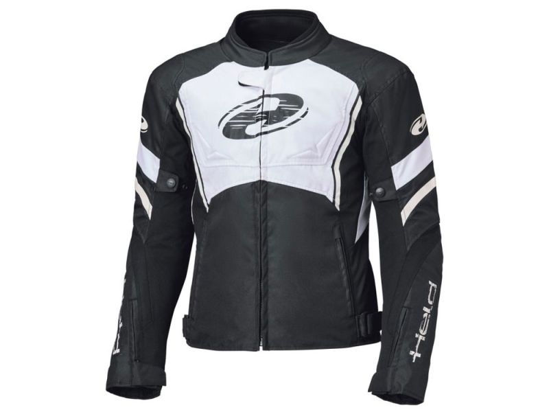 Held Baxley Top Touring Motorradjacke (schwarz / weiß)-S (lang)