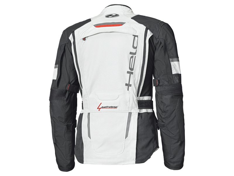 Held Carese Evo GTX Motorradjacke Herren (grau/rot)