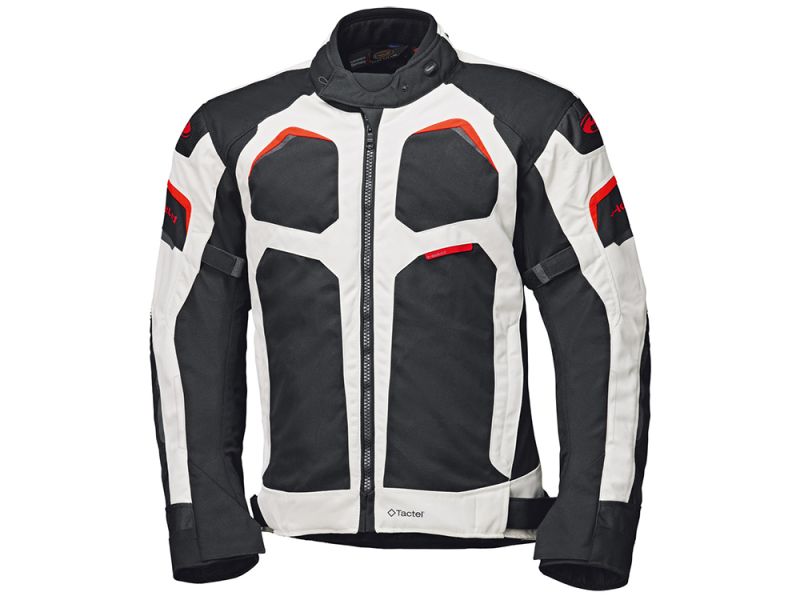 Held Manzano Top Sport Motorradjacke (grau / rot)-XL