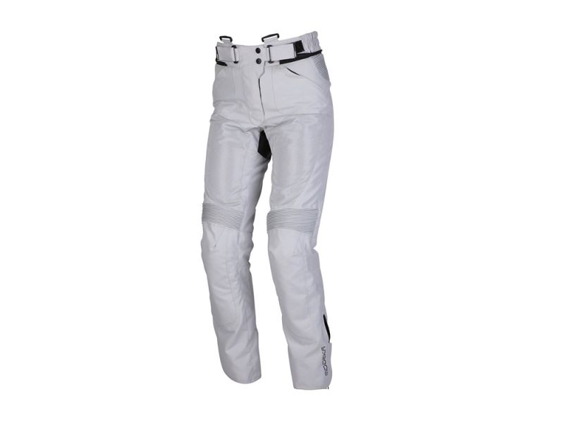 Modeka Veo Air pantaloni da moto da donna (grigio chiaro)