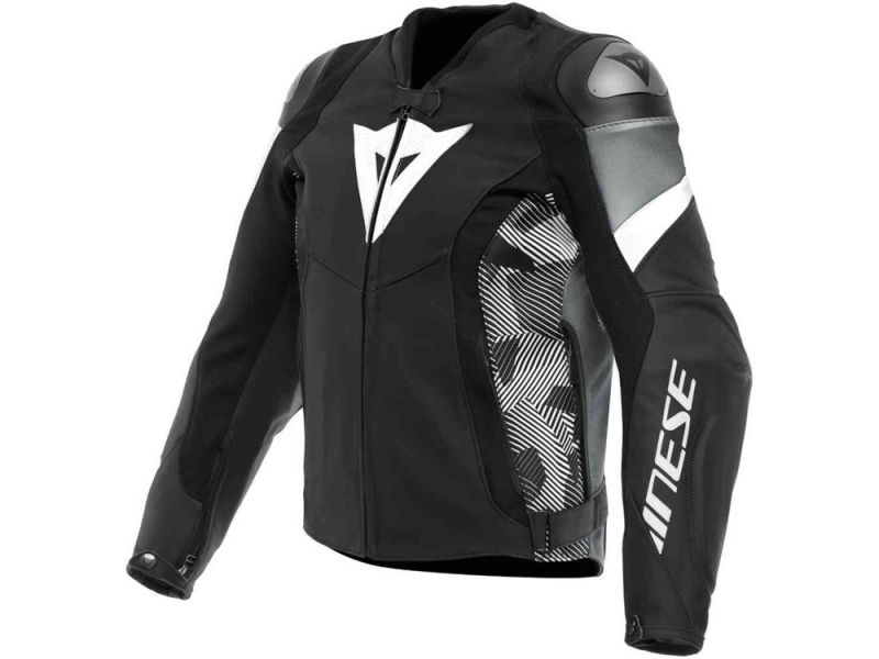 Dainese Avro 5 Kombijacke (Schwarz/Weiß/Anthrazit)