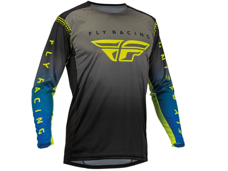 FLY Racing Lite Cross Jersey (grau / blau)