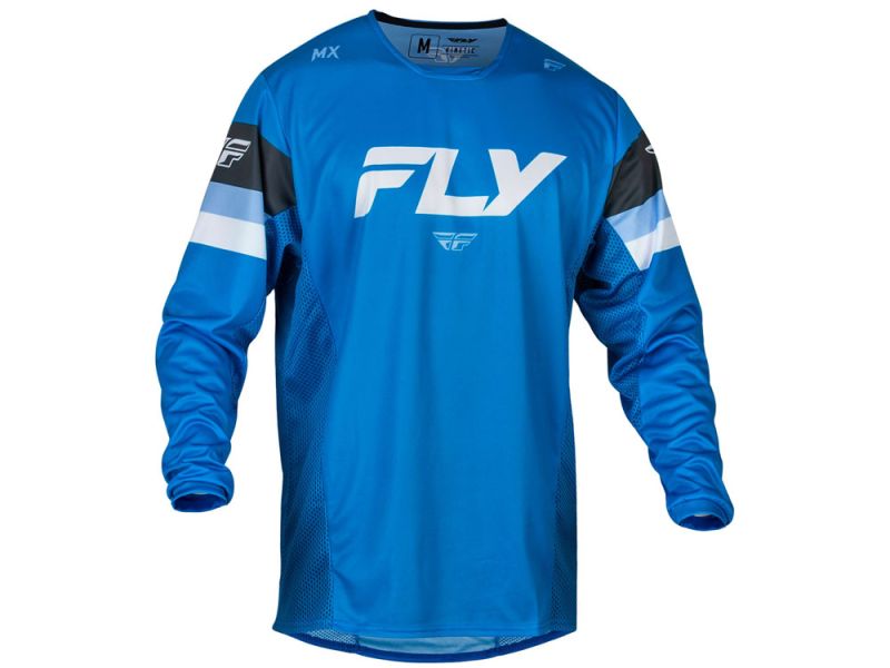 FLY Racing Kinetic Prix Cross Jersey (blau / kohle / weiß)