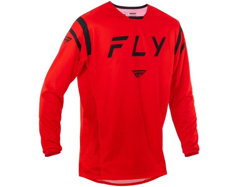 FLY Racing Kinetic Center Cross Jersey (rot / schwarz)