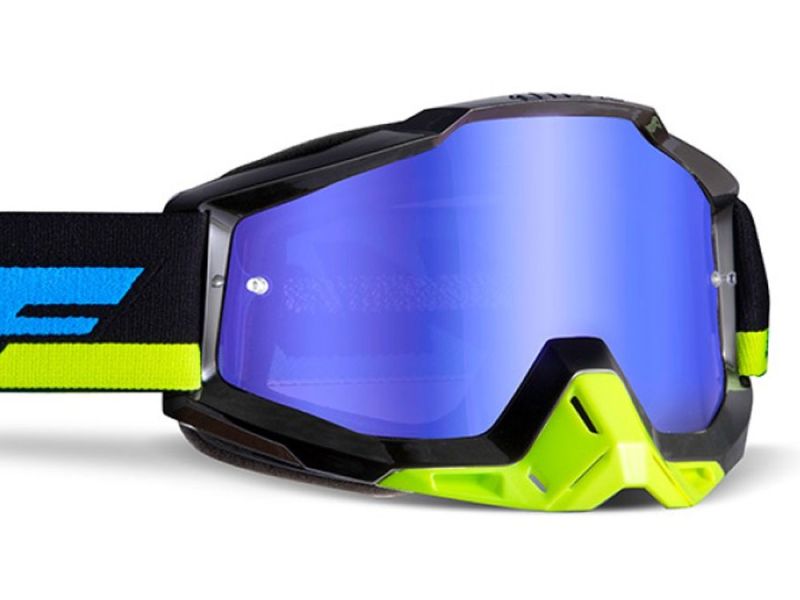 FMF Powerbomb Rocket Talladega Crossbrille (blau verspiegelt)