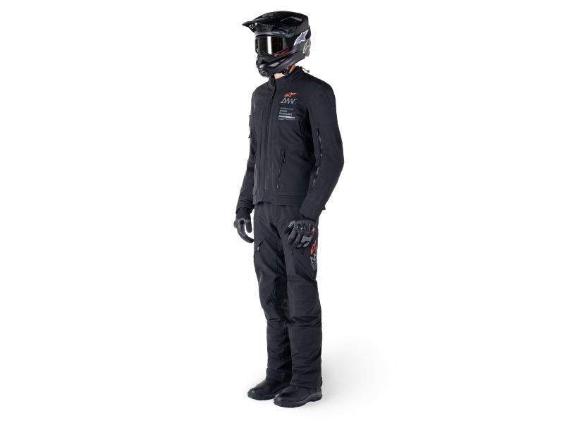 Alpinestars AMT-8 Stretch Drystar XF Motorradjacke (Schwarz)
