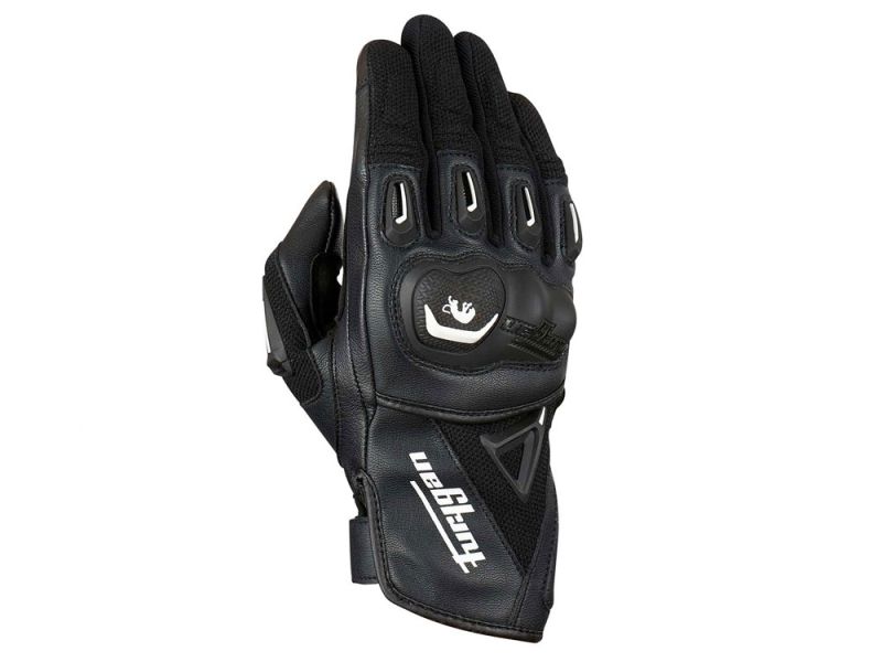 Furygan Volt Motorradhandschuhe (schwarz / weiß)