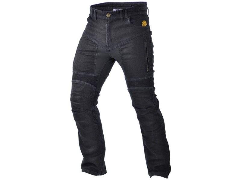 Jeans da moto Trilobite Parado Slim incl. set di protezioni (nero)