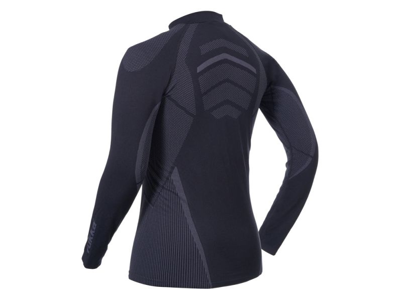 Rukka Xeno-R Funktionsunterwäsche Langarmhemd Herren (schwarz)