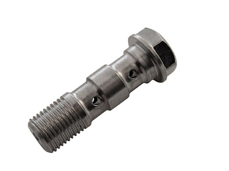 Braking Doppio bullone banjo (10x1) per tubo freno in acciaio