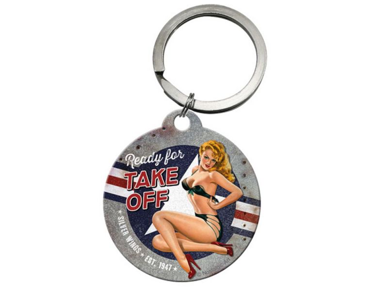 Nostalgic-Arts Portachiavi Naso-Arts pronti per il decollo