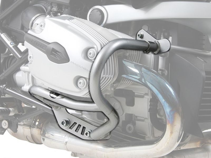 Hepco & Becker Barra d'urto BMW R 1200 R / Classic (argento 2011-)