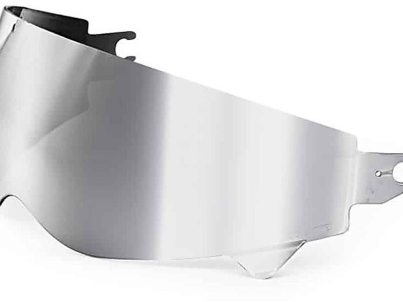 Visiera parasole Scorpion per Exo-Combat / Combat Evo / Covert-X (argento specchiato)