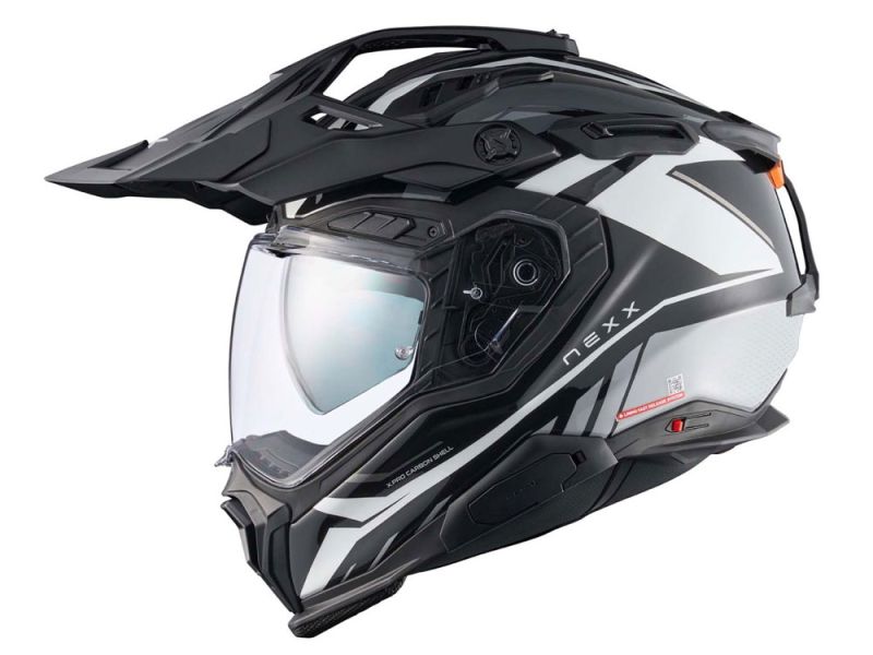 Nexx X.WED3 Gobi Crosshelm (weiß / grau)