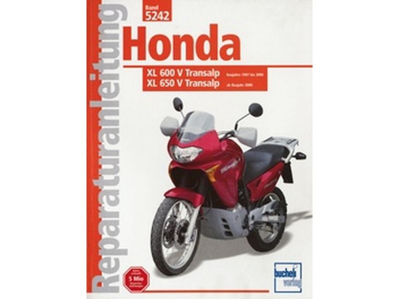 P&W Manuale di riparazione e manutenzione #5242 Honda XL 600-650 V Transalp (1997-)