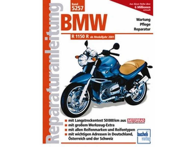 P&W Manuale di riparazione e manutenzione #5257 BMW R1150R (2002-)