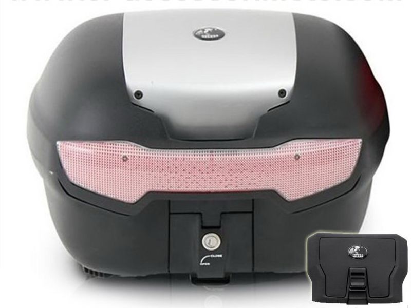 Hepco & Becker Journey TC 40 incl. piastra di adattamento Topcase (argento)