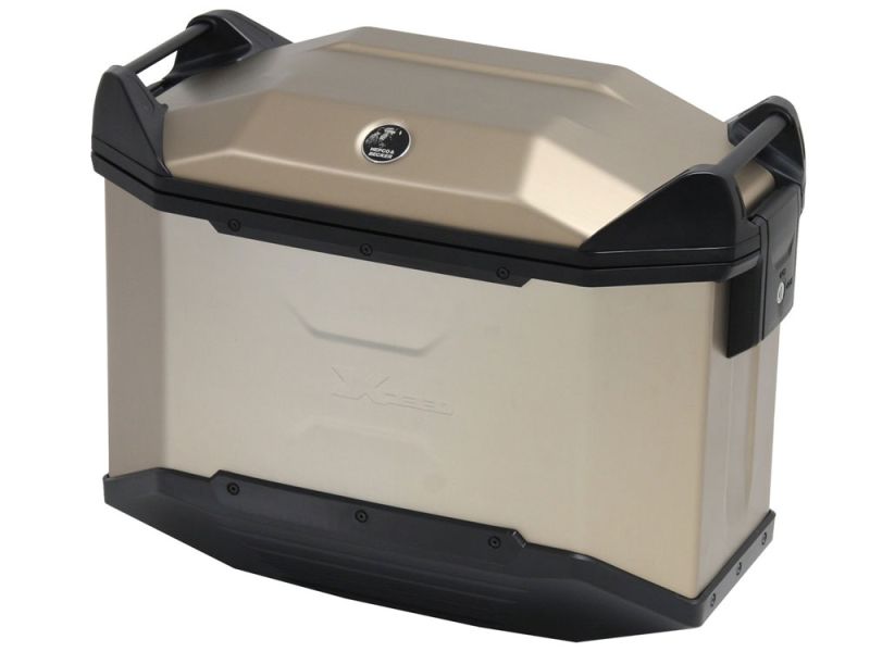 Hepco & Becker XCEED 38 valigia laterale per moto (titanio / destra)