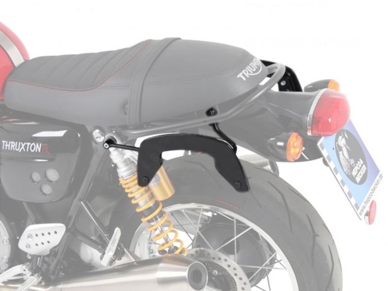Hepco & Becker C-Bow portaborse Triumph Thruxton / R (nero 2016-)