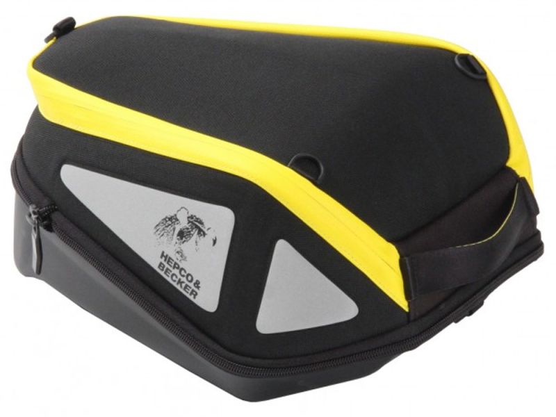 Hepco & Becker Borsa da serbatoio Royster Lock-It (nero / giallo)