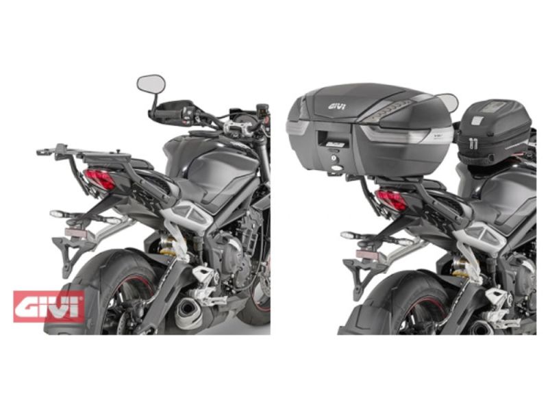 GIVI Bracci Monorack Triumph Street Triple 765 (2017-)