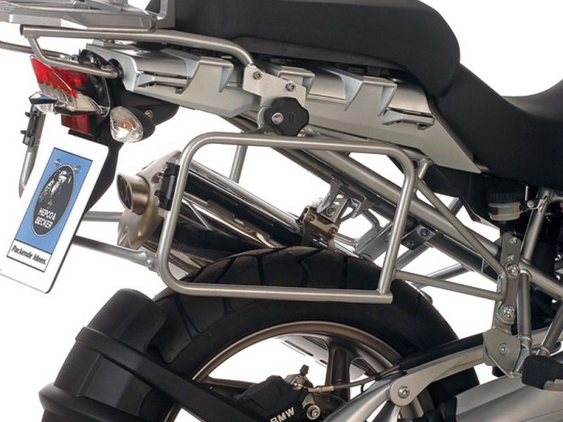 Hepco & Becker Portapacchi Lock-It BMW R1200GS (2004-2007 argento)