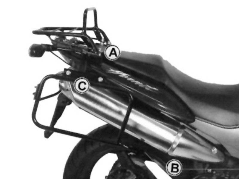 Hepco & Becker Portapacchi completo Honda CB 600 F Hornet (2002-2006)