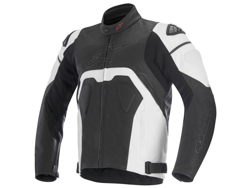 Alpinestars Giacca da moto Core uomo (nero / bianco)