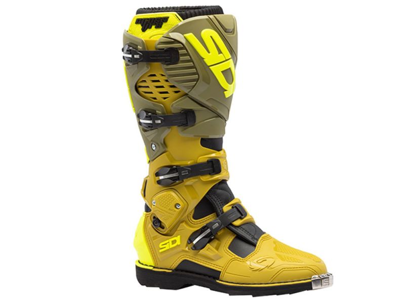 Sidi Crossfire 3 Motorradstiefel (olivgrün / guacamole)