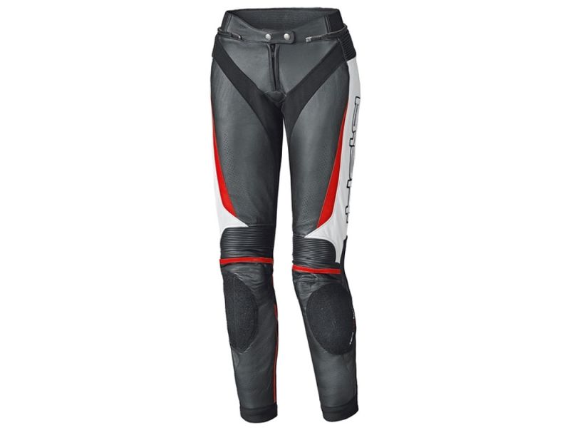 Held Pantaloni da moto Lane II da donna (nero / bianco / rosso)