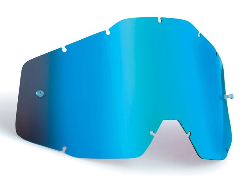 FMF Kids Ersatzglas für Powerbomb (blau | verspiegelt)