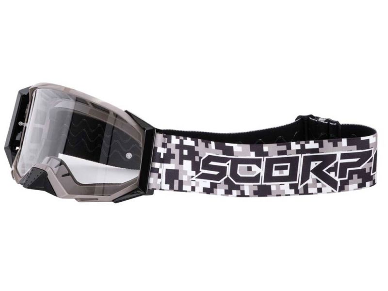 Scorpion Goggle E24 Motorradbrille (camouflage)
