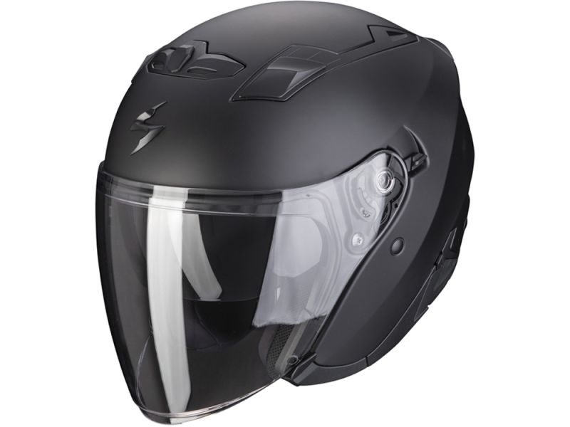 Scorpion Exo-230 Jethelm solido (nero opaco)