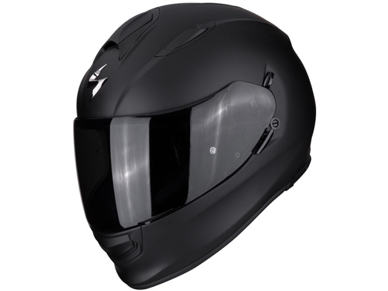 Scorpion Exo-491 Casco integrale solido (nero opaco)