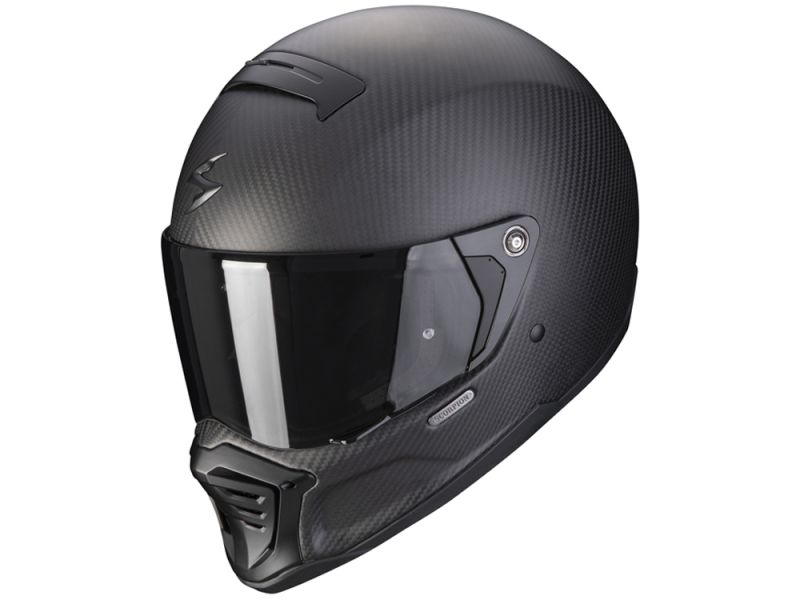 Scorpion Exo-HX1 Carbon SE Casco integrale solido (nero opaco / carbonio)