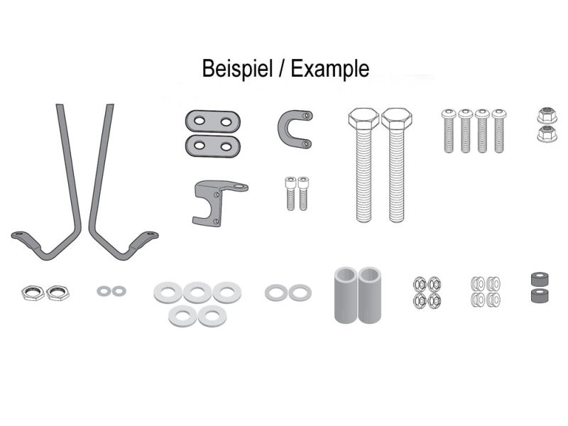 GIVI Assembly Kit for Windscreen Triumph Street Twin 900 (2016-)