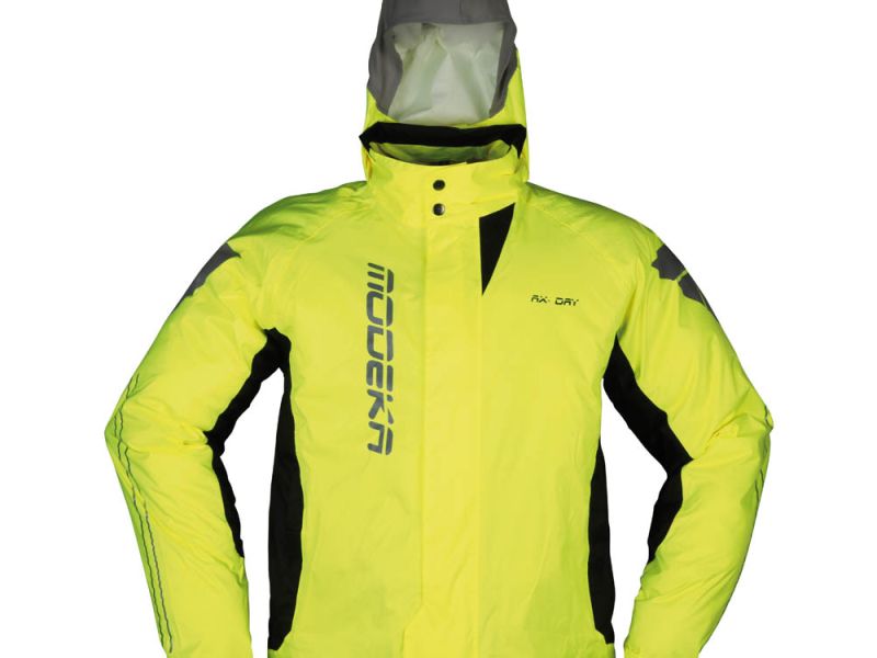 Modeka AX-DRY II rain jacket (giallo / nero)