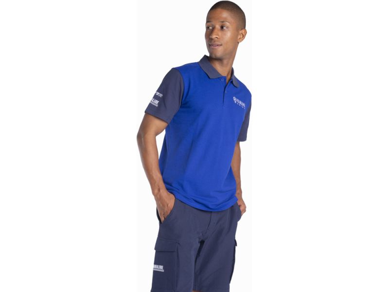 Yamaha Paddock Blue Poloshirt (Blau)