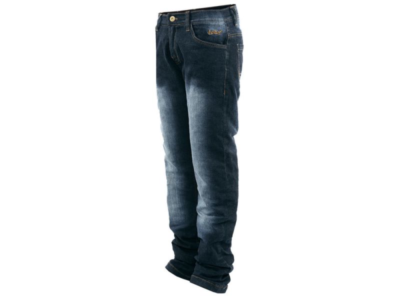 Bores Live Motorcycle Jeans Donna (blu)