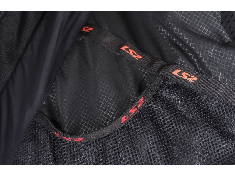 LS2 Bullet Motorradjacke (Schwarz)