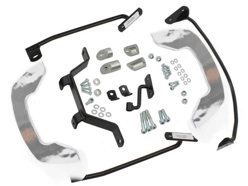 Hepco & Becker C-Bow portaborse Harley-Davidson Dyna Wide Glide (cromo)