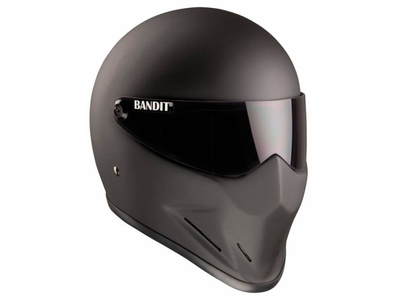 Casco da moto Bandit Crystal (senza ECE | nero)
