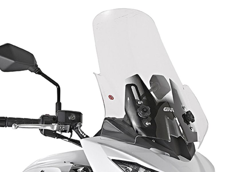 GIVI Spoiler Windscreen incl. Bracket Kawasaki Versys 650 (2015- / clear)