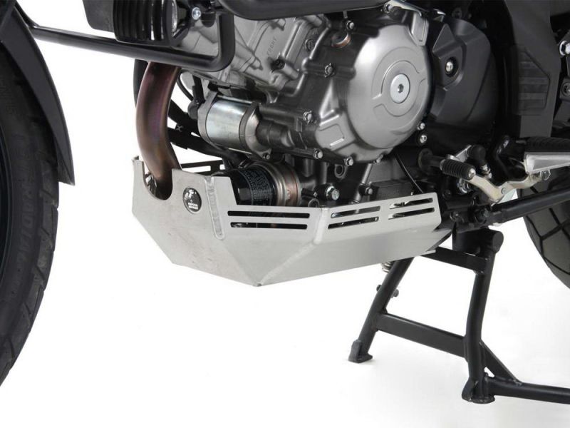 Hepco & Becker Coperchio motore Suzuki V-Strom 650 ABS (argento 2012-)