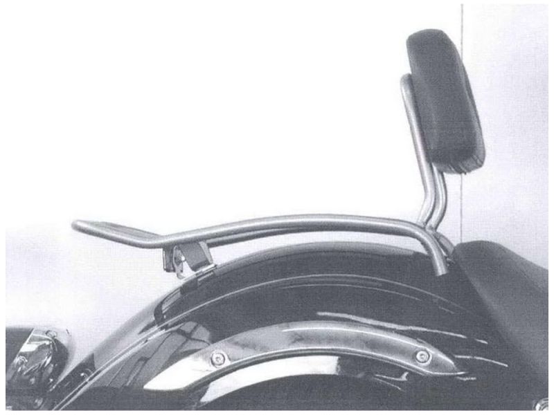 Hepco & Becker Solorack con schienale Yamaha XVS 125 / 250 DragStar (2001-2004)