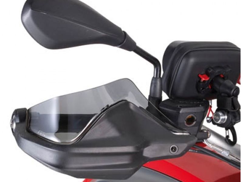 GIVI Wind Deflector for Hand Protector BMW R1200GS (2013-2016) Adventure (2014-2016) F800GS Adventure (2013-2016 / tinted)