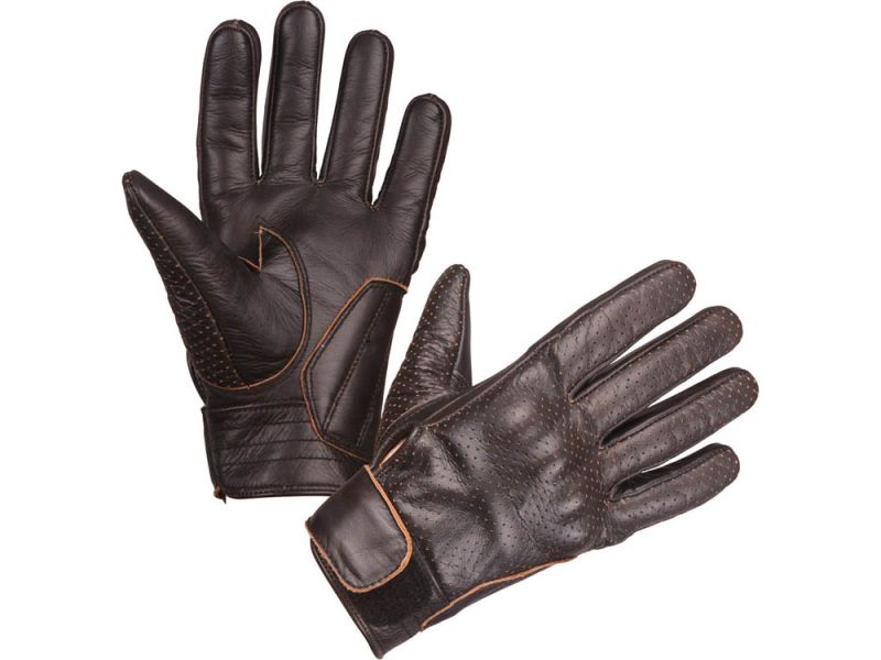 Modeka Hot Classic Motorcycle Gloves (marrone)