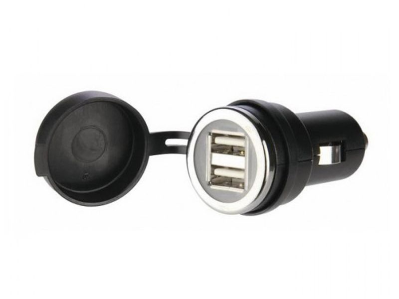 HS-Motorradteile Adattatore doppio USB 2.0 12V-24V / 5W